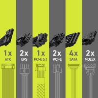 MSI MAG A850GN 850W 120MM FAN 80+ GOLD POWER SUPPLY
